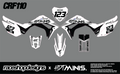 HDTMINIS BLACK & WHITE GRAPHICS KIT